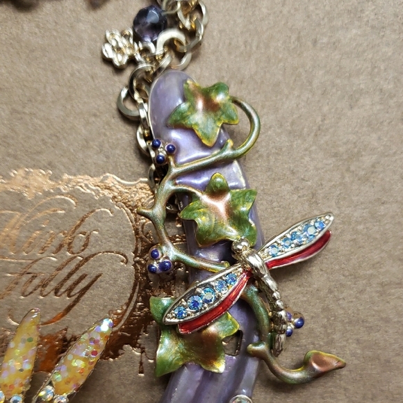 Kirks Folly Enchanted Fairy Horseshoe with Gold and Purple Hues - Picture 5 of 6